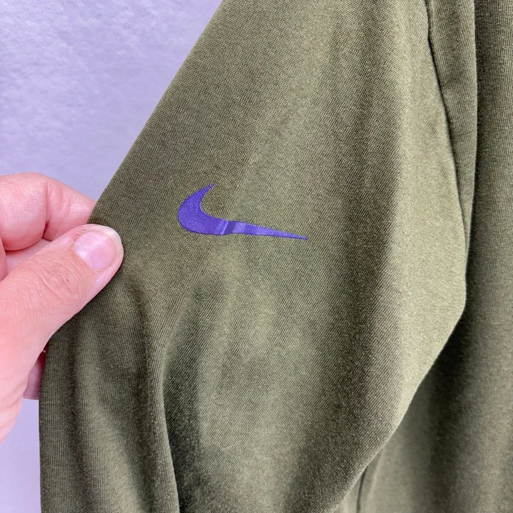Nike Kids Minnesota Vikings Salute to Service Long Sleeve Shirt Medium Green NFL